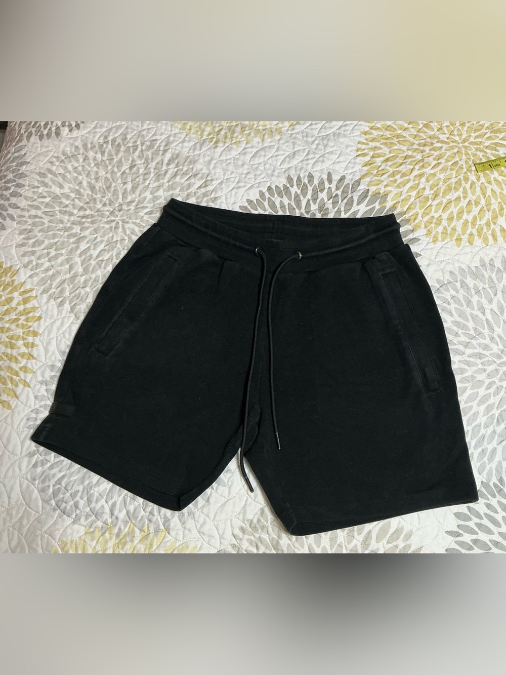 Alphalete Identity Core Black Basic Shorts Men's Size Medium M